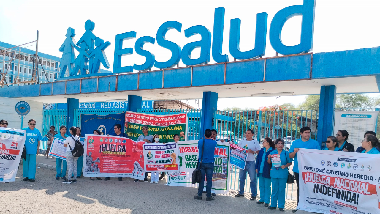 Huelga en EsSalud: Citas congeladas y quirófanos cerrados dejan a pacientes en el limbo