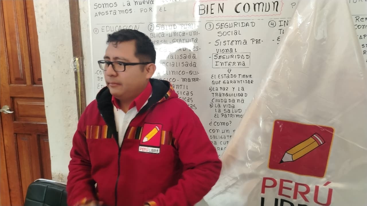 Secretario de Perú Libre en Arequipa: Elección de Balcázar es una derrota para Fuerza Popular (VIDEO)