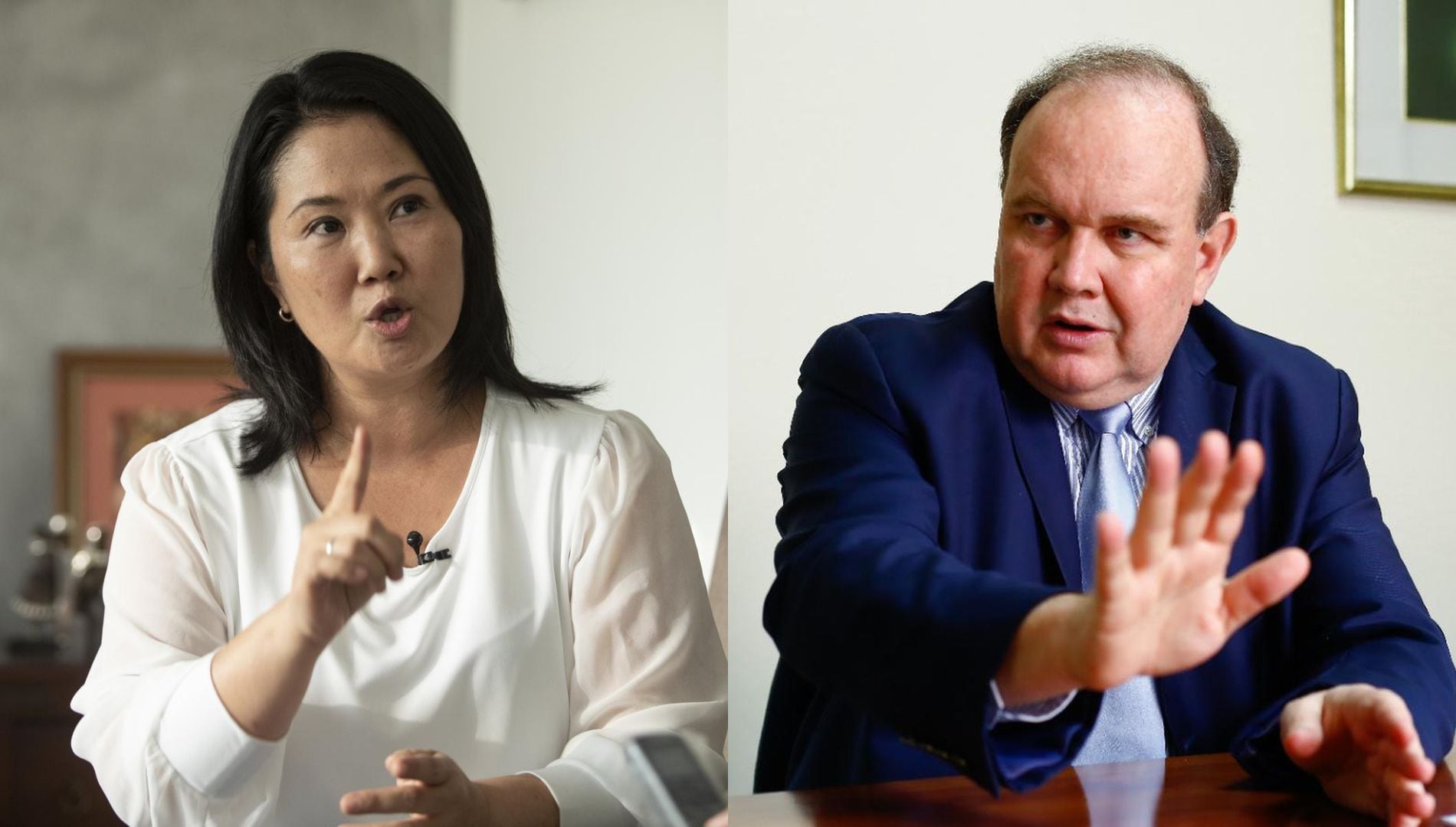Encuesta Datum: 57% de peruanos aún no decide su voto y Fujimori y López Aliaga siguen en empate técnico