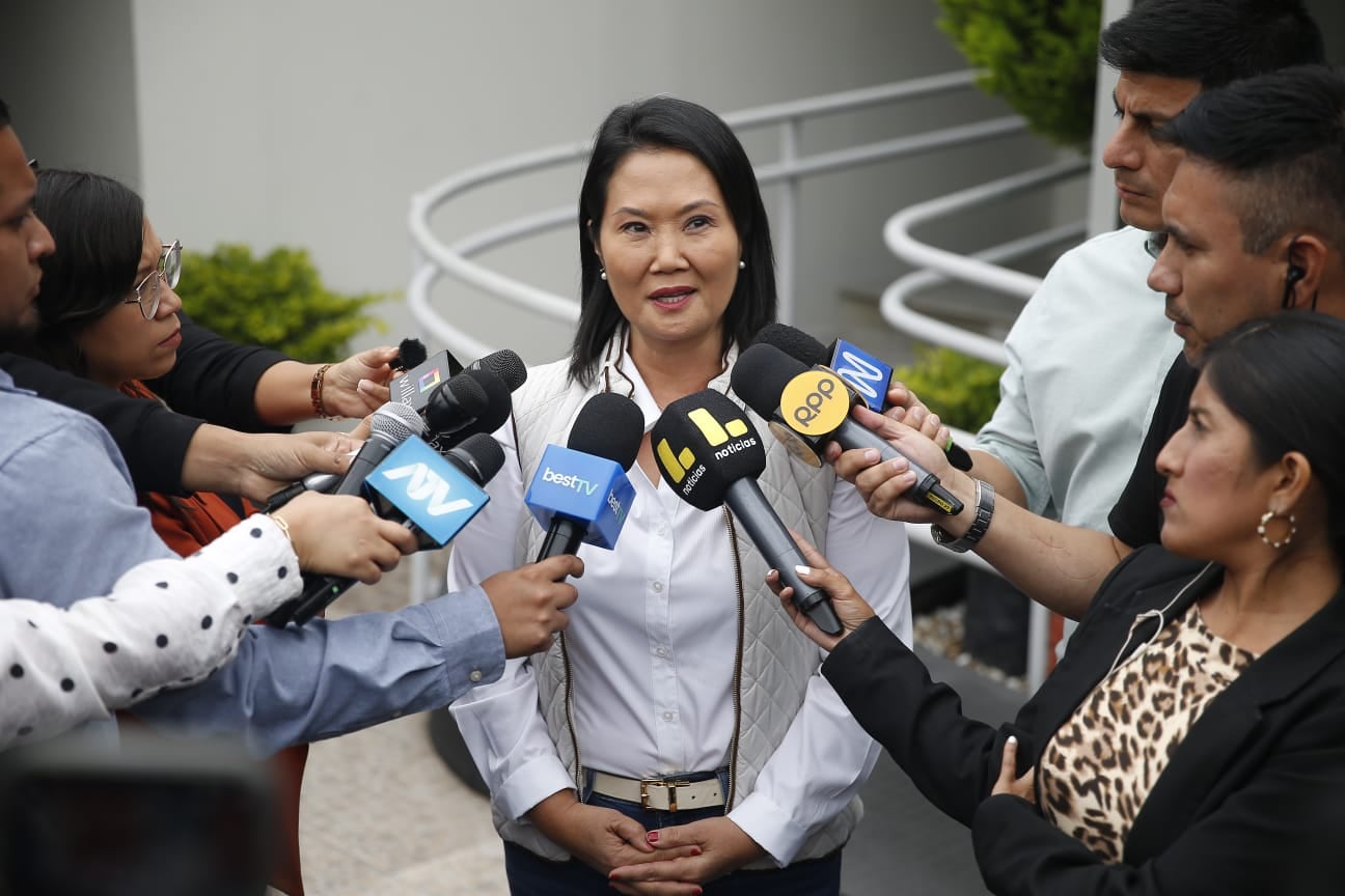 Keiko Fujimori a Roberto Sánchez: Los votos de los peruanos son válidos y deben ser respetados