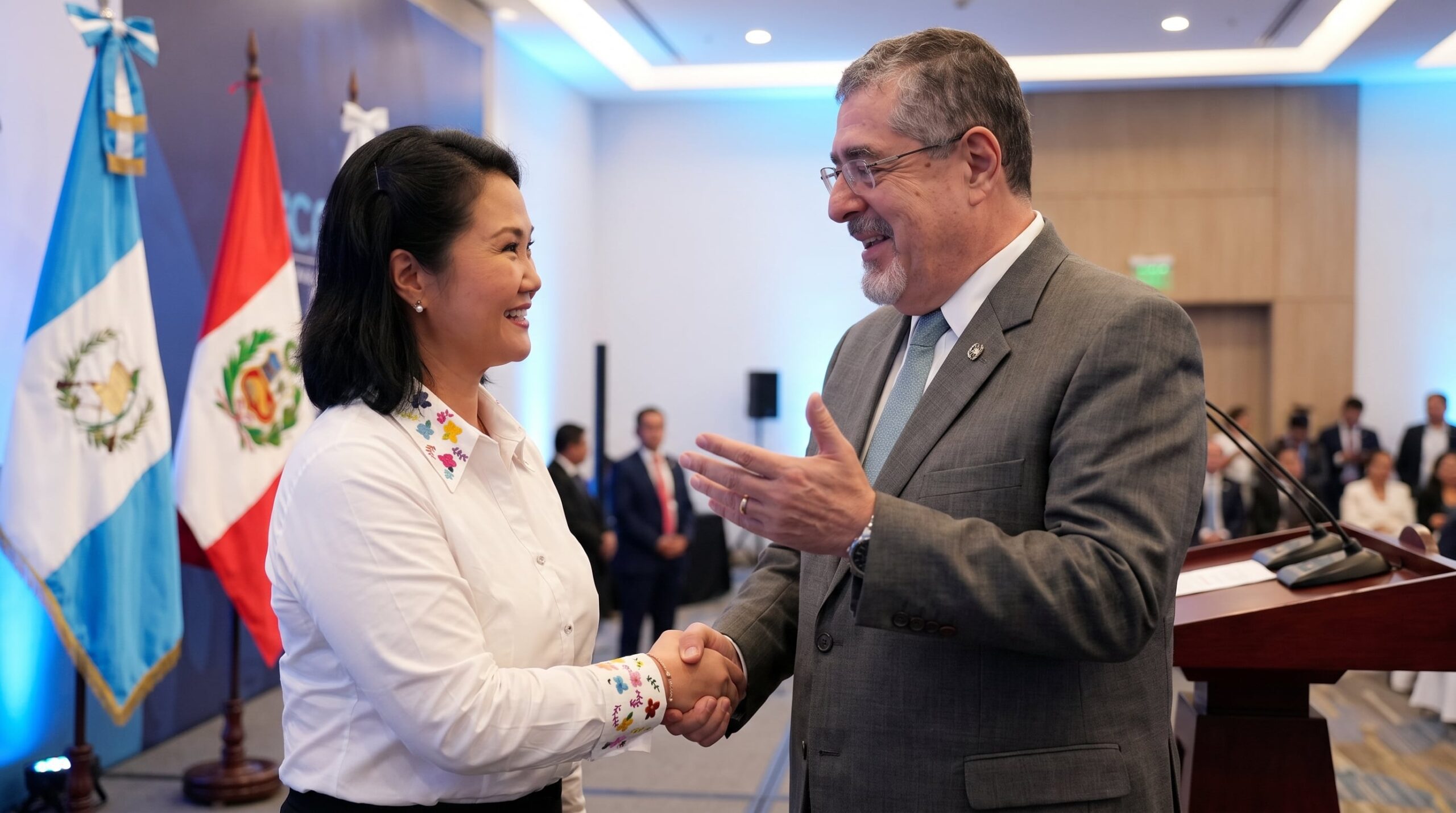 Guatemala: El presidente Bernardo Arévalo felicita a Keiko Fujimori tras su proclamación en Perú