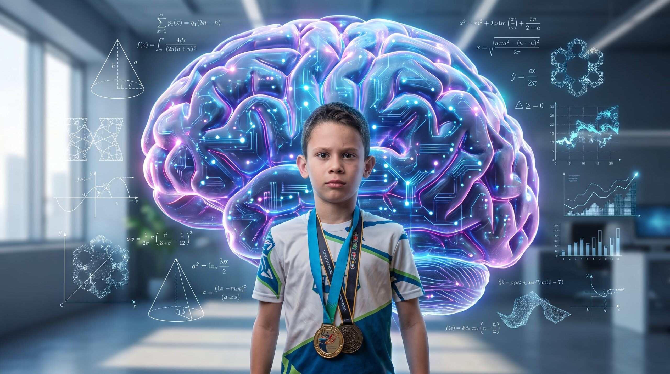Niño genio venezolano que ganó las Olimpiadas de Matemáticas para Perú tiene 9 años, pero ¿cuánto es su CI?